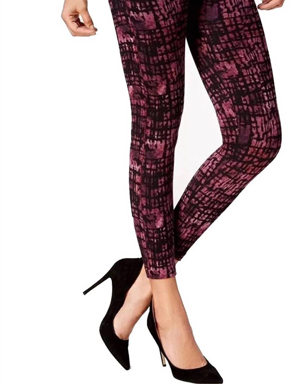 NEW FIRST LOOK women's seamless skimmer leggings in tulip